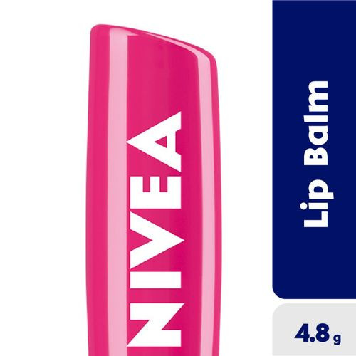 NIVEA Watermelon Shine Lip Balm For Women - 4.8g